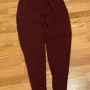 Under Armour Burgundy Performance Joggers